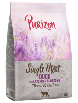 Purizon Single Meat Ente mit Lavendelblüten zum Sonderpreis - 400 g