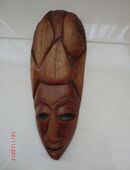 Afrikanische Holzfiguren, handgeschnitzt, antik in 8280