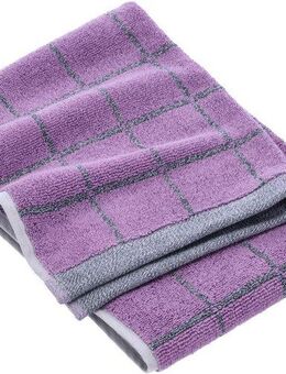 Esprit Handtuch Melange Cube, Walkfrottier (2-St), im Karodesign
