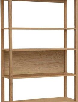 Woodman Bücherregal New Est, im skandinavischen Design, Gestell aus massiver Eiche, FSC®