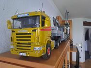 Rc Scania 4x4 mit Tieflader und Hydraulischen Bagger 1:14 - Marl Zentrum