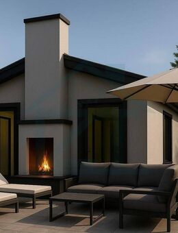 Moderne Mini-Villa/Ihr neues Zuhause/Wohnen auf einer Ebene inkl. Bad, Küche, Innen-Außenbeleuchtung - Laasdorf
