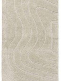 FLAIR RUGS Wollteppich Mesmerise, rechteckig, Höhe: 14 mm, Wollteppich mit Hoch-Tief Effekt