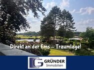 Exklusive Villa mit Charme und traumhaftem Grundstück an der Ems - Kluse