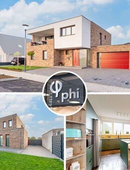 PHI AACHEN - Neuwertiges Architektenhaus mit Garage und Balkon in ruhiger Lage von Übach-Palenberg! - Übach-Palenberg
