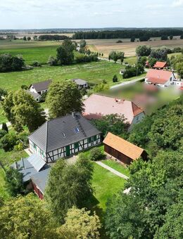 Ehemaliges Forsthaus der Familie Bismarck - stilvoll saniertes Fachwerkhaus auf großzügigem Grundstück in reizvoller ... - Schönhausen (Elbe)