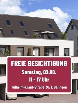 Moderne 3-Zimmer-Wohnung sucht Sie! - Balingen
