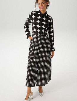 Aniston CASUAL Maxikleid im Mustermix aus großen und kleinen Kreisen