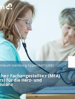 Medizinische:r Fachangestellte:r (MFA) (all genders) für die Herz- und Gefäßambulanz - Hamburg