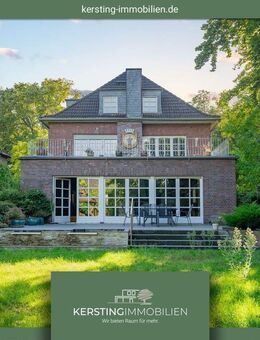 Herrschaftliche Fabrikanten-Villa mit ca. 400m² Wohnfläche & Doppelgarage in 1A Lage, Kempener Feld - Krefeld
