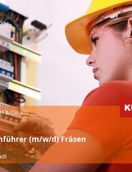 Maschinenführer (m/w/d) Fräsen - Markranstädt