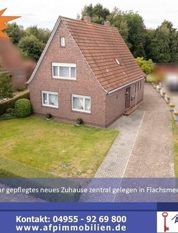 ***Ihr neues Zuhause - sehr gepflegt, großer Garten, ruhig und dennoch zentral gelegen in Flachsmeer*** - Westoverledingen