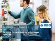 Technical Content Manager with S1000D expertise - Koblenz