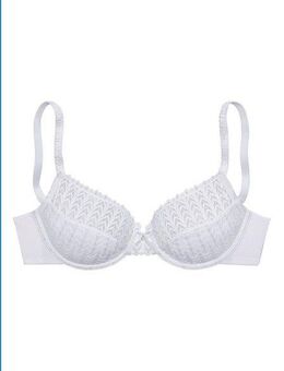 s.Oliver Bügel-BH mit transparenten Obercups aus graphischer Spitze, Dessous