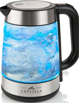 eta Wasserkocher CRYSTELLA ETA615390000, 1,7 l, 2200 W, mit LED-Beleuchtung, Wasserstandsanzeige