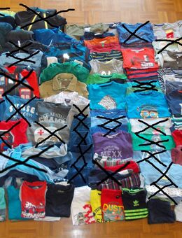 Gr. 98/104 T-Shirts Schlafanzug Pullover Thermohose Fleecejacken Regenjacke Schneeanzug mit Fäustlingen einzeln zu bekommen - Haltern (See) Zentrum