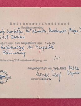 Sonderausweis zur Reiseausweis - Mechernich