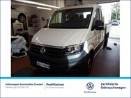 VW Crafter, Pritsche 35 DoKa, Jahr 2021 - Dresden