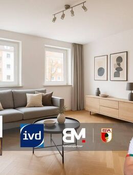 Erbbaurecht! Kompakte 3-Zimmer-Wohnung mit viel Potenzial und Garage in ruhiger Lage im Bärenkeller. - Augsburg