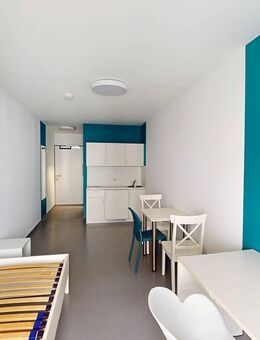 Für Personen in Aus-und Weiterbildung - Möbliertes 1-Zimmer-Apartment mit EBK und Balkon - Frankfurt (Main)
