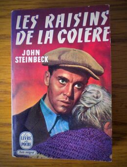 Les Raisins De La Colere,John Steinbeck,Gallimard Verlag,1947 - Linnich