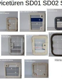 Serviceklappen für Wohnwagen Oldtimer/Youngtimer caravanpartner - Schotten Zentrum