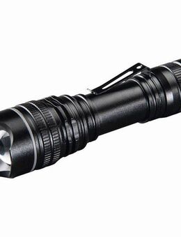 Hama LED Taschenlampe LED Taschenlampe Outdoor mit Clip, 100 Lumen, 3 Lichtmodi, Baterrie AA