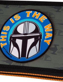 CoolPack Federmäppchen Etui XL, Star Wars, Mandalorian, mit 2 Reißverschlüssen, befüllt