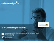 IT Projektmanager (w/m/d) - München