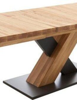 MCA furniture Esstisch Mendoza A, Esstisch Massivholz mit Synchronauszug