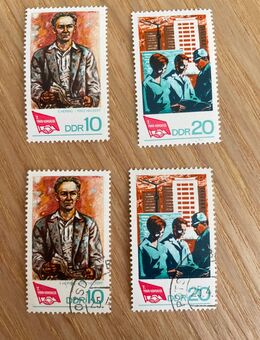 DDR Briefmarke Mi.-Nr. 1363/64 Jahrgang 1968 - Zwickau