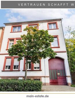 Stilvolles Mehrfamilienhaus mit Hinterhaus in zentraler Lage von Neu-Isenburg - Neu Isenburg