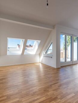 Provisionsfreie Neubau-Dachgeschosswohnung in Au-Haidhausen - Wohnen über den Dächern Münchens - München