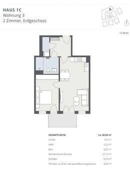2-Zimmer-Neubauwohnung mit Terrasse & eigenem Garten - Solingen (Klingenstadt)