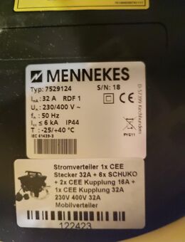 Stromverteiler Bund THW Neu bitte um Preisvorschläge - Neukirchen-Vluyn