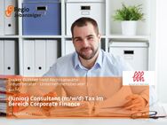 (Junior) Consultant (m/w/d) Tax im Bereich Corporate Finance - München