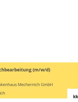 Personalsachbearbeitung (m/w/d) - Mechernich