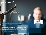 Auditor / Berater / Manager für Datenschutz (m/w/d) in Teilzeit - Frankfurt (Main)