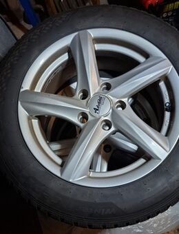 4 Wintereifen mit Alufelgen zu verkaufen - Kordel