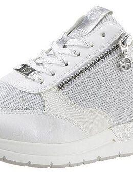 Tamaris Keilsneaker, Freizeitschuh, Halbschuh, in schmaler Form, vegane Verarbeitung