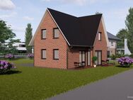 Modernes Neubau-Einfamilienhaus mit kleinem, pflegeleichtem Garten in Grauel - Grauel