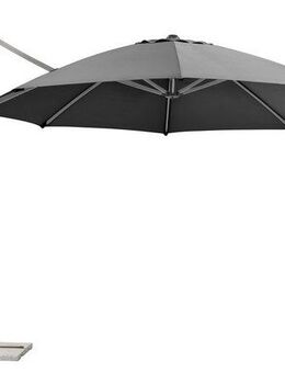 Schneider Schirme Ampelschirm Rhodos Rondo, LxB: 350x390 cm, mit Schutzhülle und Schirmständer, ohne Wegeplatten