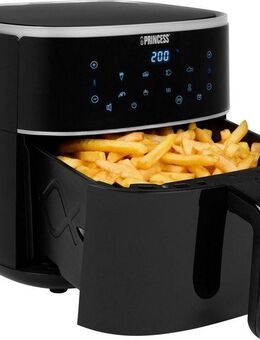 PRINCESS Heißluftfritteuse 182244, 1500 W, Füllmenge des Behälters variierbar – 6 L