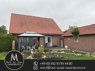 Modern, hell, neu renoviert--- Einfamilienhaus mit 4 Zimmern, Garage und Garten - Papenburg