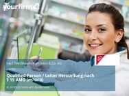Qualified Person / Leiter Herstellung nach § 15 AMG (m/w/d) - Kressbronn (Bodensee)