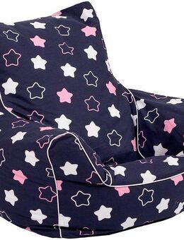 Knorrtoys® Sitzsack Star, blue pink, für Kinder, Made in Europe