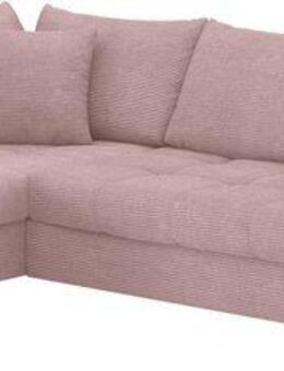 Mr. Couch Ecksofa Allegro, L-Form, mit Hochschläfer-Bettauszug, wahlweise mit Kaltschaum