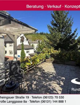 Attraktives freistehendes Einfamilienhaus teilweise mit Blick und schönen Terrassen - Eltville (Rhein)