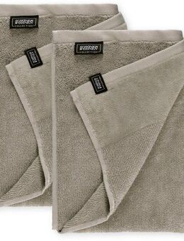 SCHÖNER WOHNEN-Kollektion Duschtücher Sense, Frottee (2-St), mit Velourborte, hautschmeichelnde Airtouch Qualität, super weich