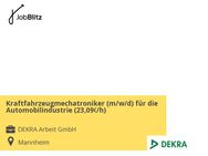 Kraftfahrzeugmechatroniker (m/w/d) für die Automobilindustrie (23,09/h) - Mannheim